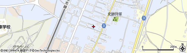 栃木県栃木市都賀町升塚125周辺の地図