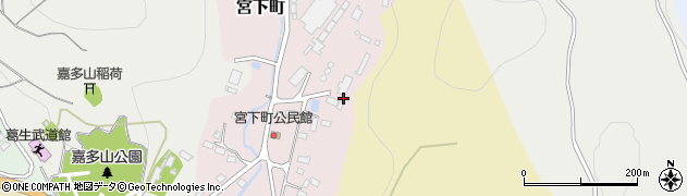 栃木県佐野市宮下町周辺の地図