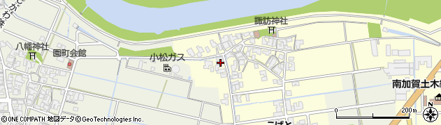 石川県小松市上小松町甲20周辺の地図