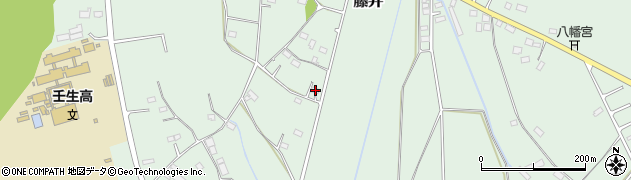 栃木県下都賀郡壬生町藤井803周辺の地図