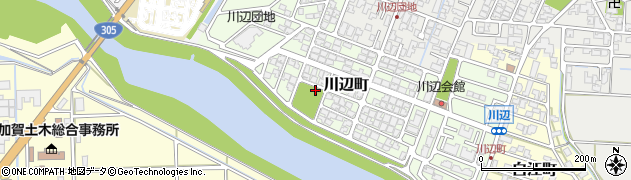 川辺児童公園周辺の地図