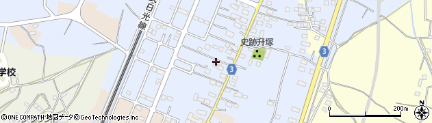 栃木県栃木市都賀町升塚81周辺の地図