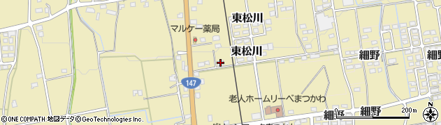 長野県北安曇郡松川村5689-171周辺の地図