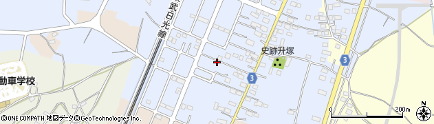 栃木県栃木市都賀町升塚123周辺の地図