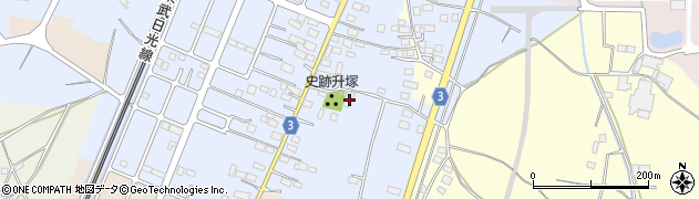 栃木県栃木市都賀町升塚57周辺の地図