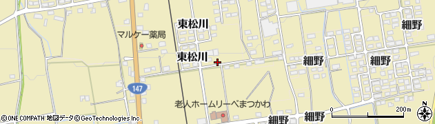 長野県北安曇郡松川村5689-288周辺の地図