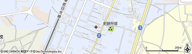 栃木県栃木市都賀町升塚82周辺の地図