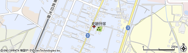 栃木県栃木市都賀町升塚54周辺の地図