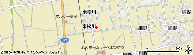 長野県北安曇郡松川村5689-289周辺の地図