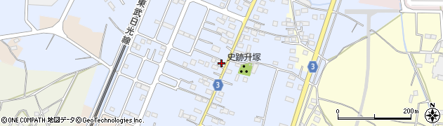 栃木県栃木市都賀町升塚83周辺の地図
