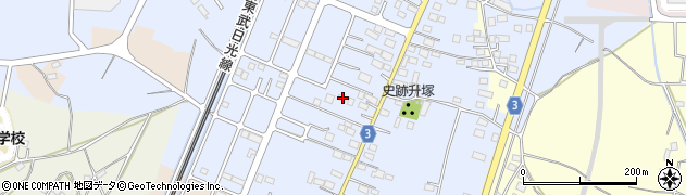 栃木県栃木市都賀町升塚122周辺の地図