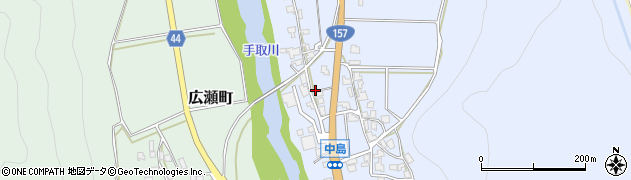 石川県白山市中島町ハ50周辺の地図