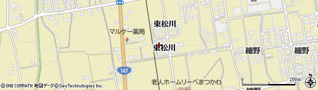 長野県北安曇郡松川村5689-308周辺の地図