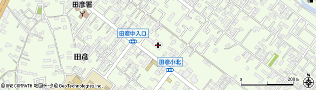 茨城県ひたちなか市田彦1383周辺の地図