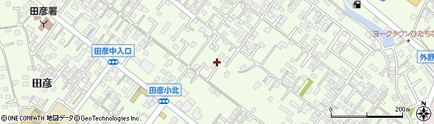 茨城県ひたちなか市田彦1329周辺の地図