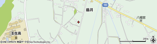 栃木県下都賀郡壬生町藤井786周辺の地図