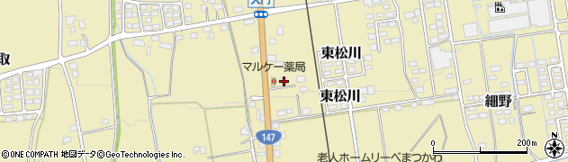 長野県北安曇郡松川村5689-109周辺の地図