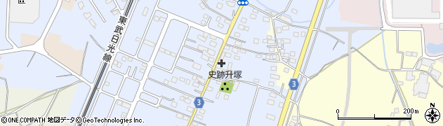 栃木県栃木市都賀町升塚51周辺の地図