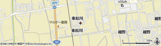 長野県北安曇郡松川村5689-280周辺の地図