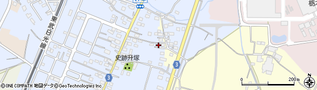 栃木県栃木市都賀町升塚47周辺の地図