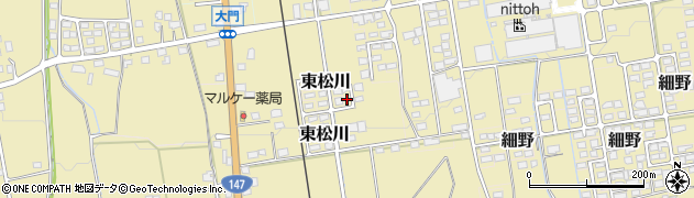 長野県北安曇郡松川村5689-278周辺の地図