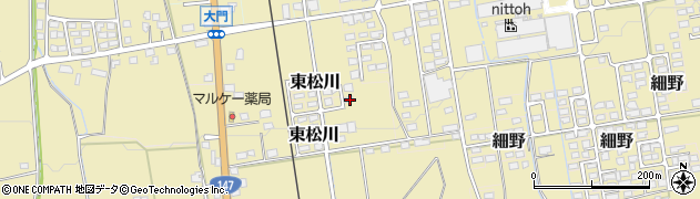 長野県北安曇郡松川村5689-276周辺の地図