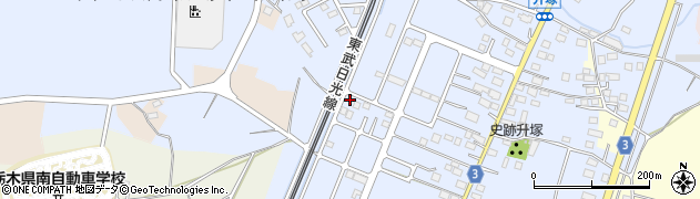 栃木県栃木市都賀町升塚757-1周辺の地図