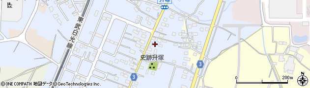 栃木県栃木市都賀町升塚46周辺の地図