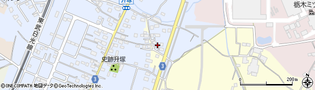栃木県栃木市都賀町升塚31周辺の地図