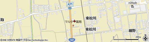 長野県北安曇郡松川村5689-357周辺の地図