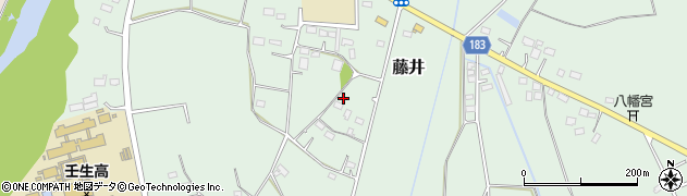 栃木県下都賀郡壬生町藤井784周辺の地図