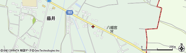 栃木県下都賀郡壬生町藤井727周辺の地図