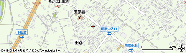 茨城県ひたちなか市田彦1422周辺の地図