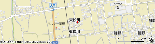 長野県北安曇郡松川村5689-279周辺の地図