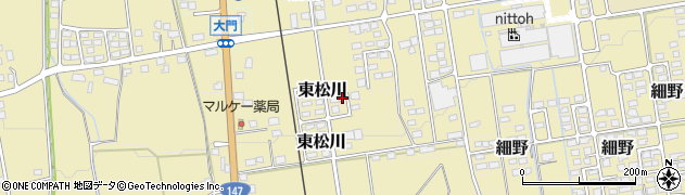 長野県北安曇郡松川村5689-277周辺の地図