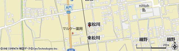長野県北安曇郡松川村5689-299周辺の地図