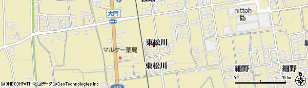 長野県北安曇郡松川村5689-300周辺の地図