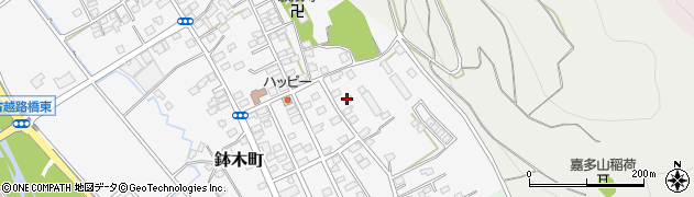 栃木県佐野市鉢木町周辺の地図