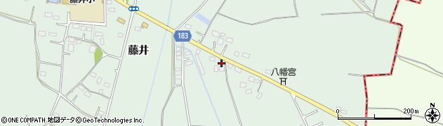 栃木県下都賀郡壬生町藤井731周辺の地図