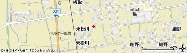 長野県北安曇郡松川村5689-254周辺の地図