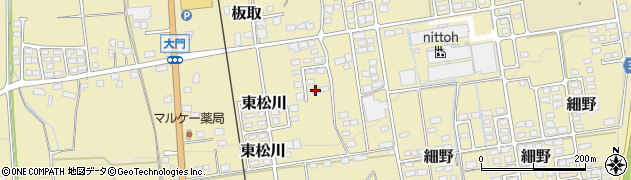 長野県北安曇郡松川村5689-260周辺の地図