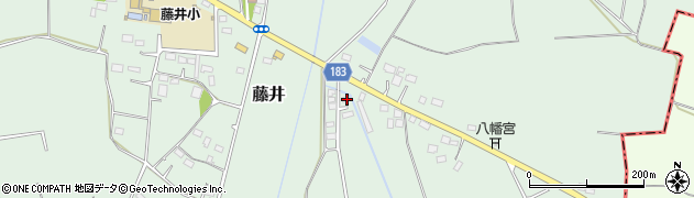 栃木県下都賀郡壬生町藤井734周辺の地図