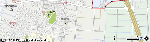 石川県小松市一針町（ワ）周辺の地図