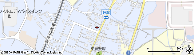 栃木県栃木市都賀町升塚89周辺の地図
