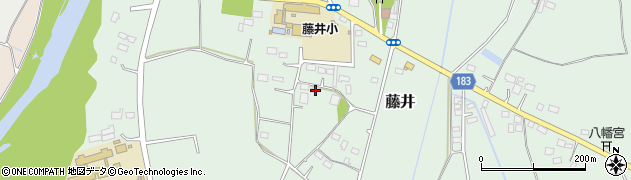 栃木県下都賀郡壬生町藤井1252周辺の地図