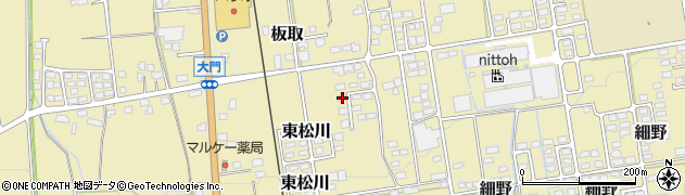 長野県北安曇郡松川村5689-252周辺の地図