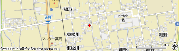 長野県北安曇郡松川村5689-262周辺の地図