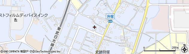 栃木県栃木市都賀町升塚763周辺の地図