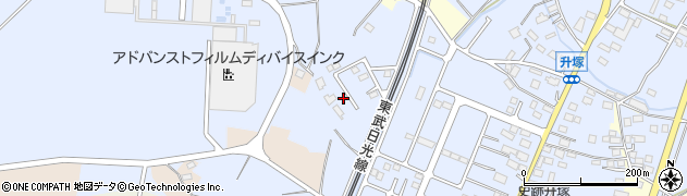 栃木県栃木市都賀町升塚197周辺の地図