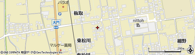 長野県北安曇郡松川村5689-256周辺の地図